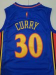 NBA 30 Curry Warris 2008-09 M&N Maillot bleu